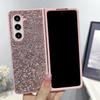 Applicable to Samsung ZFold5 mobile phone case, diamond glitter all-inclusive TPU protective case zfold3 folding mobile phone case 4th generation