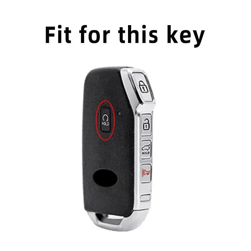 5 Buttons Tpu Auto Key Fob Cover Case Housing Remote Fit For Kia Sportage R Gt Stinger Sorento Ceed Cerato Forte Niro Soul Telluride Keyless