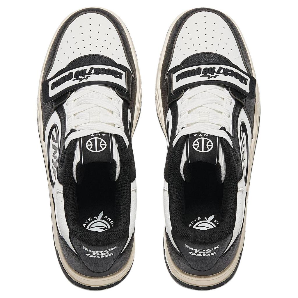 Anta STG Panda Basketball Culture Comfortable Fashion Supportive Non-Slip Wear-Resistant Height Increasing Low-Top Sneakers Men sneakers 912531801S-3