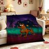 Cool Scooby Doo Flannel Printed Blanket Cozy Warm Fleece Blanket For Living Room Bedroom Gaming Room Lightweight Home Decor Valentine'S Day Gift