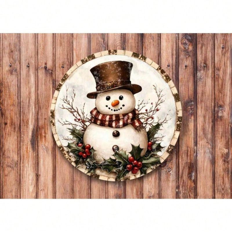 Vintage Metal Tin Sign Wall Art Home Decor 20x20cm