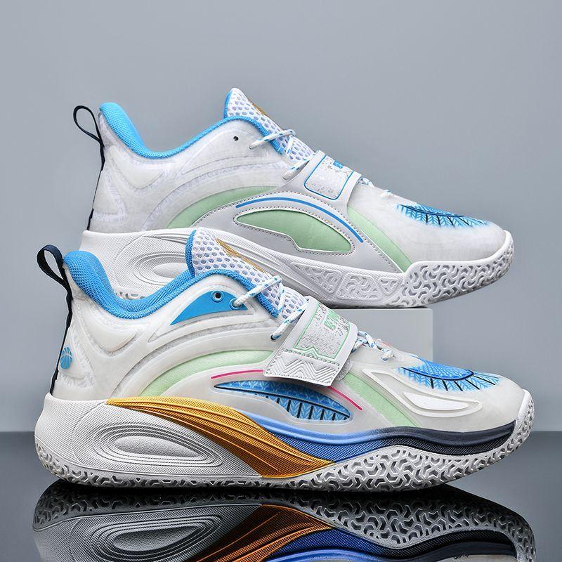 Summer Sports Breathable Casual Basketball Shoes Comfortable Mens Tennis Shoes Lightweight Running Shoes