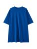 Paris Oversize T Shirt With Spliced Design For Casual Daily Wear