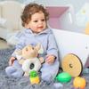 22 inç/55 CM Gerçekçi Yeniden Doğmuş Bebek Bebek El Ultra Gerçekçi 3D El Boyaması Canlı Koleksiyonluk Vinil Bebek Çocuk Hediyesi