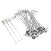 50PCS Slot Board Hook 20cm 3.3mm Aluminum Alloy Slat Wall Hanging Hook for Home Shopping Mall