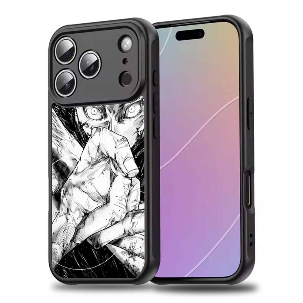 Anime G-Gojo S-Satoru Handyhülle Für iPhone 17,16,15,14,13,12,11,Pro,Max,Plus,Mini,SE4,E Magnetisch Magsafe Kabelloses Laden