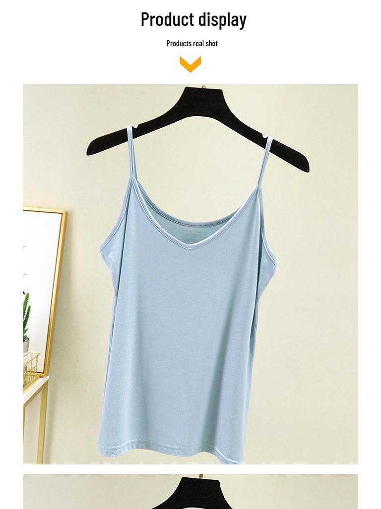 Women's Plus Size Modal Camisole - Slim Fit Outerwear or Innerwear Top