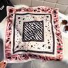 Silk scarf femininity small square scarf decoration 71 professional small square scarf silk scarf summer thin versatile scarf French headband