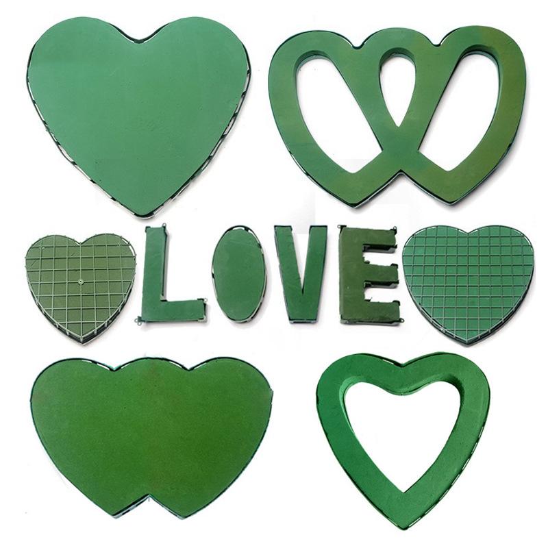 Vantuzlu Düğün Arabası Çiçek Süslemesi - Kalp Şekli