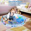 Water Sensory Playmat for Cats,Cat Toys for Bored Indoor Cats, Cat Kicker Toys Self Play Mat,Interactive Toys for Cats