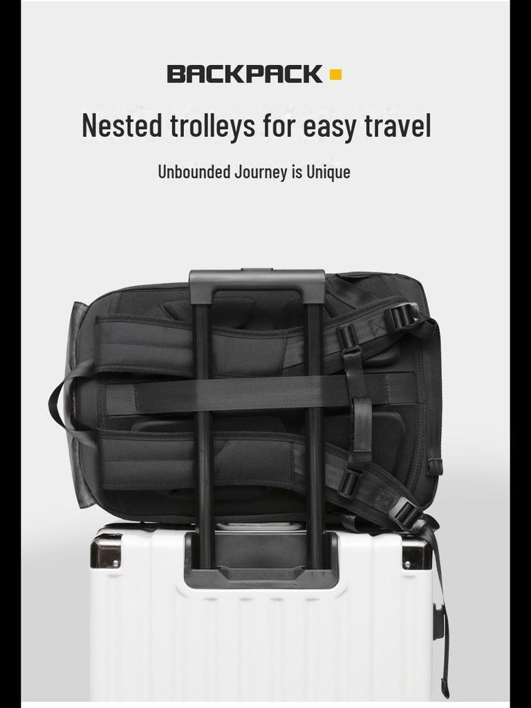 Men’s and Women’s Stylish Waterproof Travel and Business Backpack with Laptop Compartment