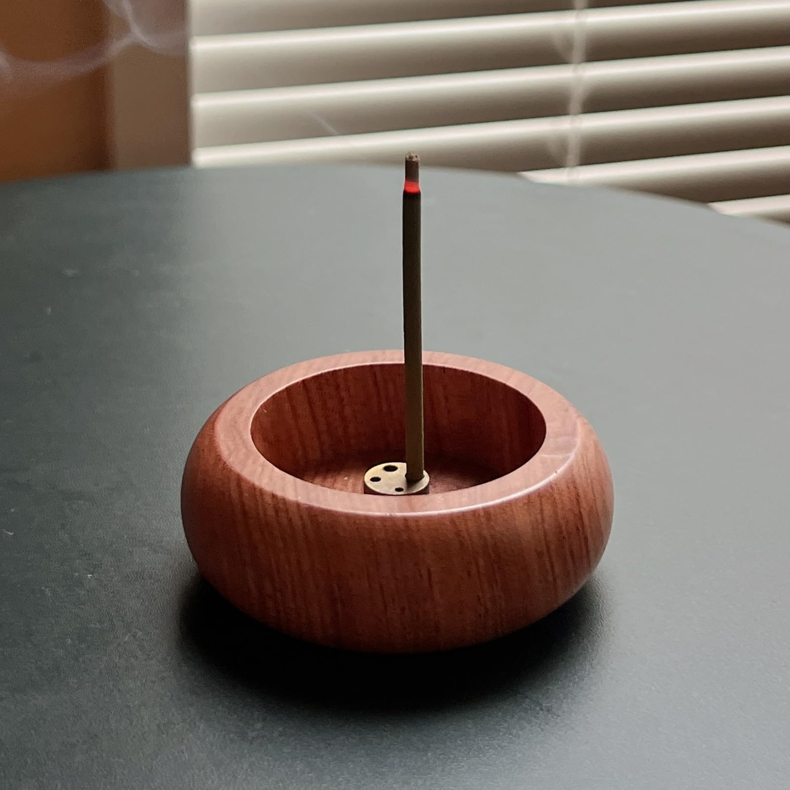 

Incense Natural Wooden Incense Stick Brass Incense Mini Space Warmth of Easy to Carry Holder, Holder, Holder, Size, Copper, Stylish, Saving, Wood,
