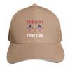 This Is My Pride Flag  USA Th of July Patriotic  Baseball Cap Trucker Hat Beach Bag Sports Cap Unisex Womens