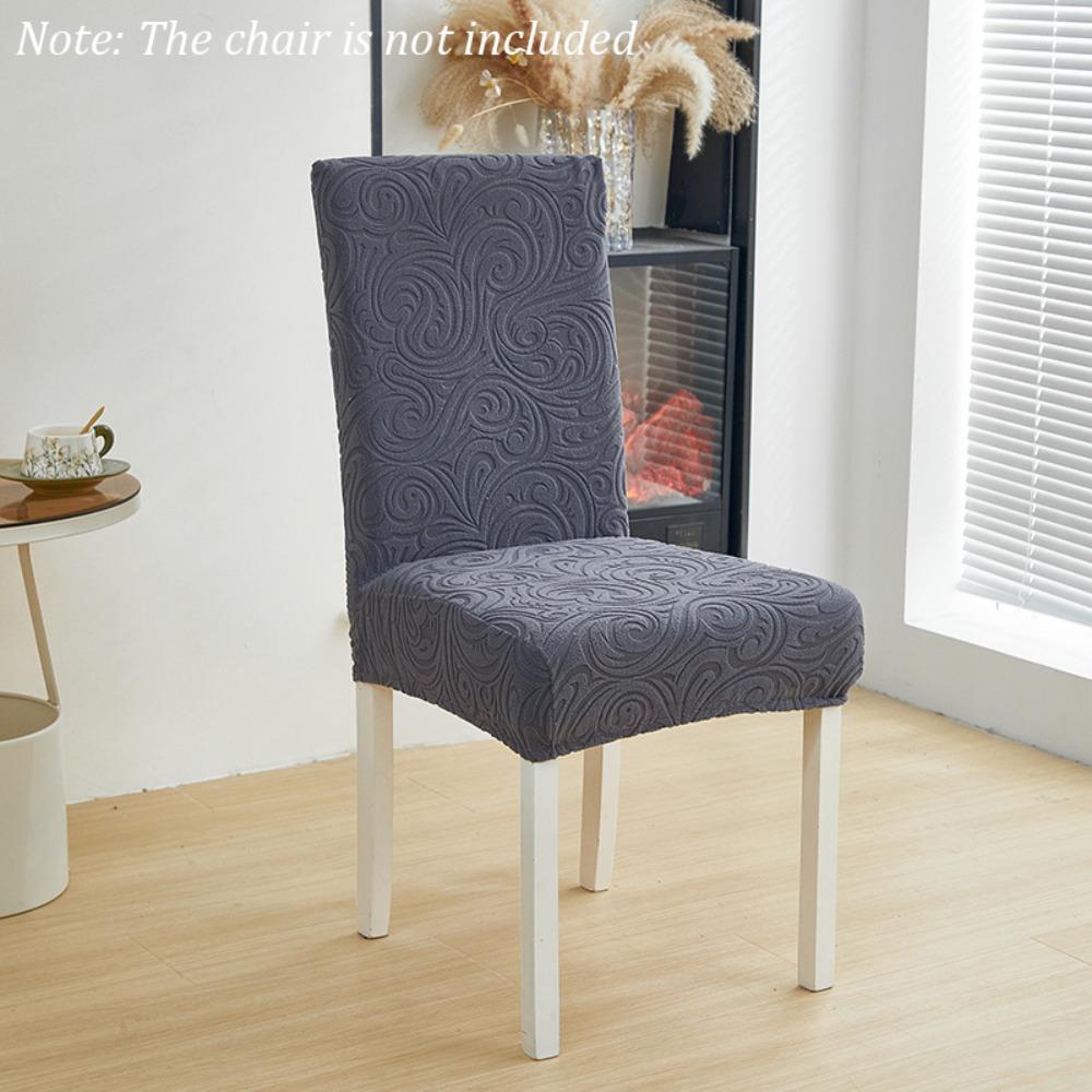 Soft Elastic Chair Cover Dustproof Full Wrap Wear-Resistan Seat Cover Thickened Jacquard Living Room Chair Cover Universal серый 2240₽