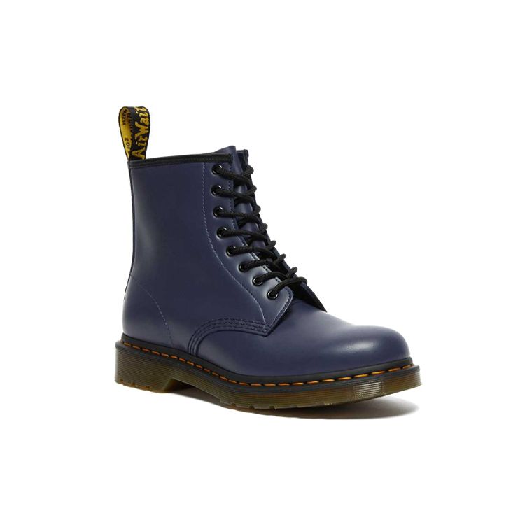 Dr. Martens 1460 Round Toe Lace-Up Short Boots Unisex Boots Indigo 27139403