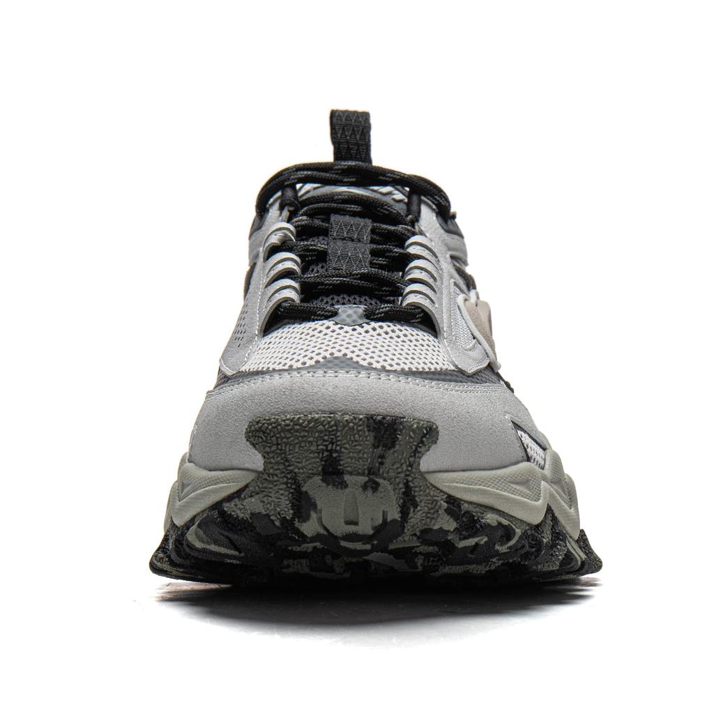 Li Ning Joyful Journey Low top Chunky Sneakers Men's Gray Black AGLW007-3