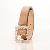 2022 Women's Classic PU Leather Belt with Alloy Pin Buckle - Versatile for Trousers and Skirts
