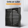 Square Air Vent Grille Cover 4/5/6/8In Duct Vent Cover Ventilation Grille  Ventilation Accessories