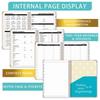 Yearly Schedule 2026 Planner Notebook A5 Size Spiral Binding Office Work Planner Plan Schedule 365 Days Diary Spiral Notebook