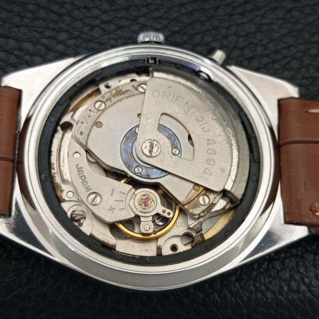 AUTOMATIC 46941 VINTAGE ORIENT JAPAN MENS ORIGINAL DIAL WATCH A704963-1