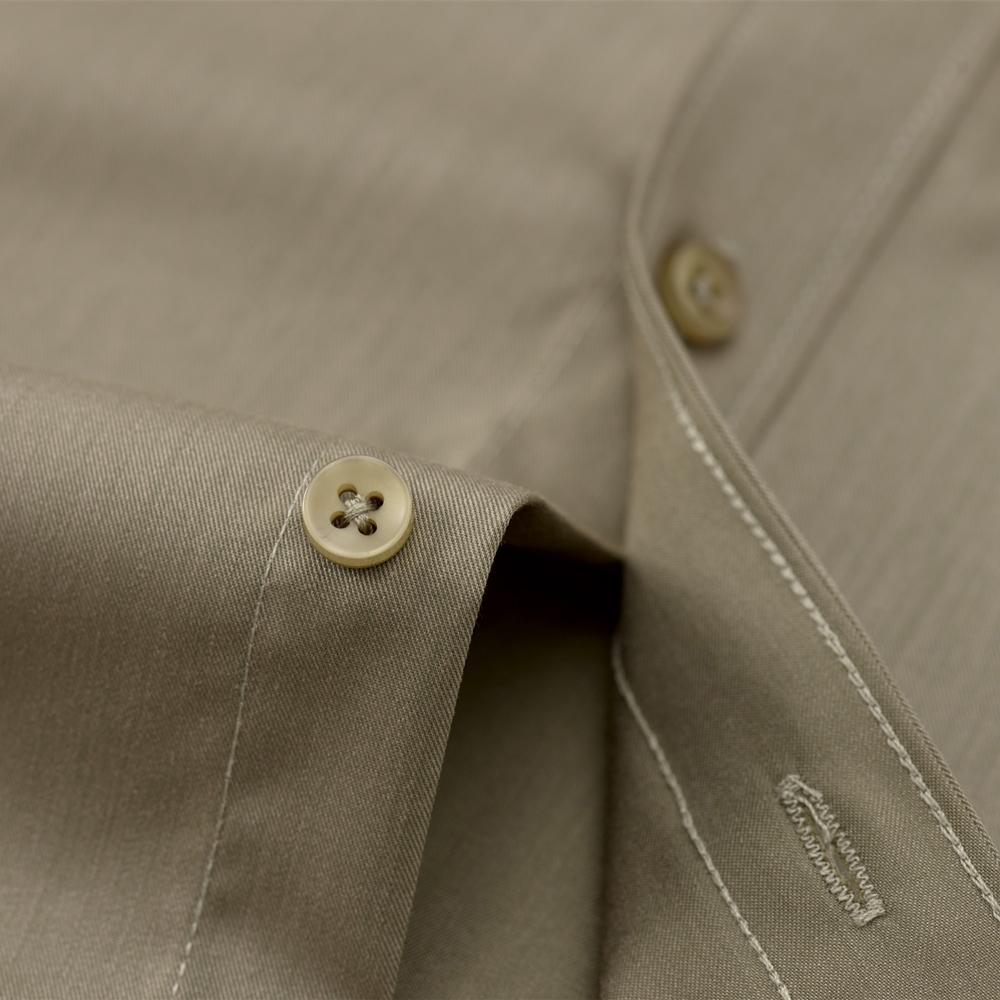 Pánská formální košile s dlouhým rukávem z bambusového vlákna nemačkavá, bez kapsy, pohodlná, prodyšná, připravená na obchodní jednání, regular střih, snadná péče