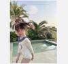2025 Children's Heart Princess One-Piece Swimsuit with Swim Cap for Toddlers & Girls