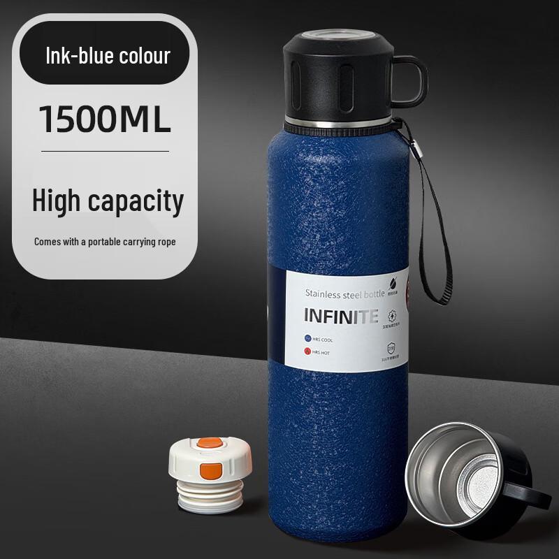 OLOEY Outdoor Large Capacity Insulated Tea Infuser Bottle