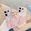 English Letter Flower Soft Clear Silicone Case For Redmi Note 13 Pro 13C 14C 14T Xiaomi 14 Poco C65 M6 Pro F6 Pro Camera Protective Shockproof Cover