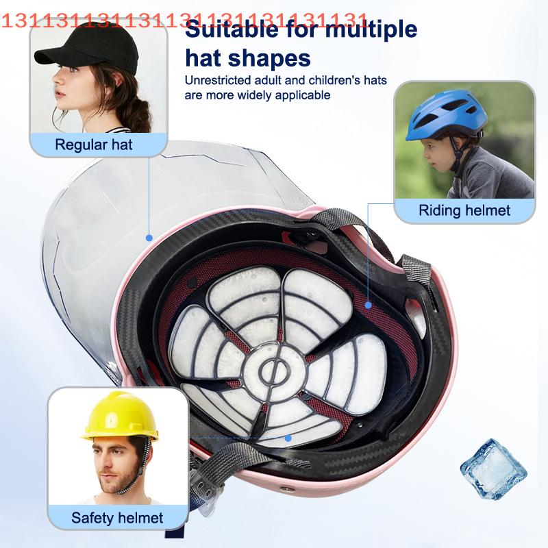 Summer Cooling Ice Hat Liner Mat Ice Cap Pack Cold Compress Riding Helmet Accessory for Sports Fishing Outdoor Cool Ice Pad