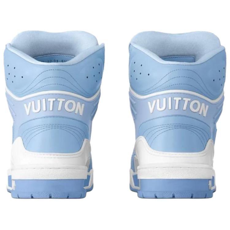 Louis Vuitton Lv Trainer Sneaker Boots 'Blue' 1ABLST