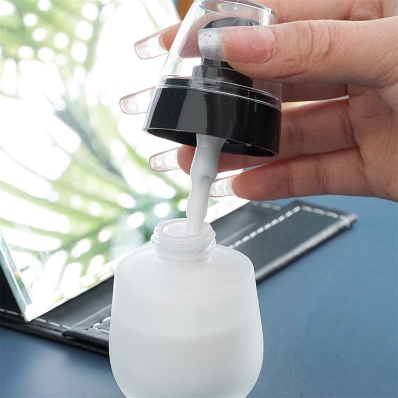 Flacon de sticlă mată în vid Recipient reîncărcat gol 30 ml Machiaj Cosmetic Cremă de față Loțiune Borcan Unguente Pompă Flacon de călătorie