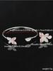 Adjustable Butterfly Bracelet-Ring for Women