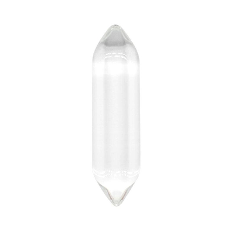 Hexagonal Crystal Bullet Head Yoga Stone Jewelry 8*32mm Naked Hexagonal Column