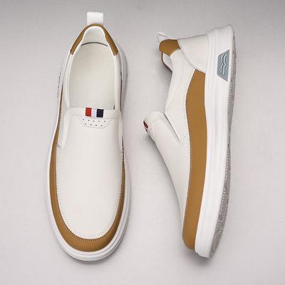 Flat Designer Oxford Shoes Men Thick-soled Casual Shoes Classic Muffins Outdoor Walking Shoes Lightweight Driving Shoe
