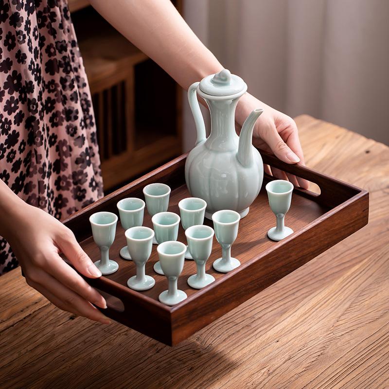 Song Dynasty Tea Competition Training Pot Imitation Song Ceramic Teapot Handheld Teapot Tea Wine Jug