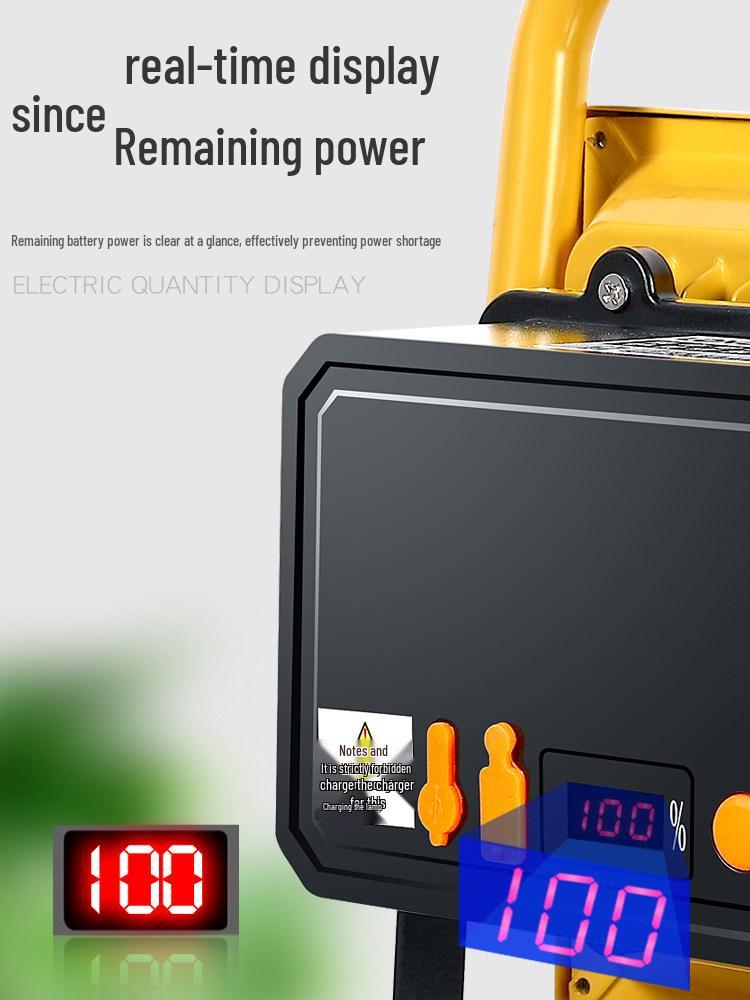 Rechargeable Super Bright Floodlight for Emergency, Construction, and Outdoor Use