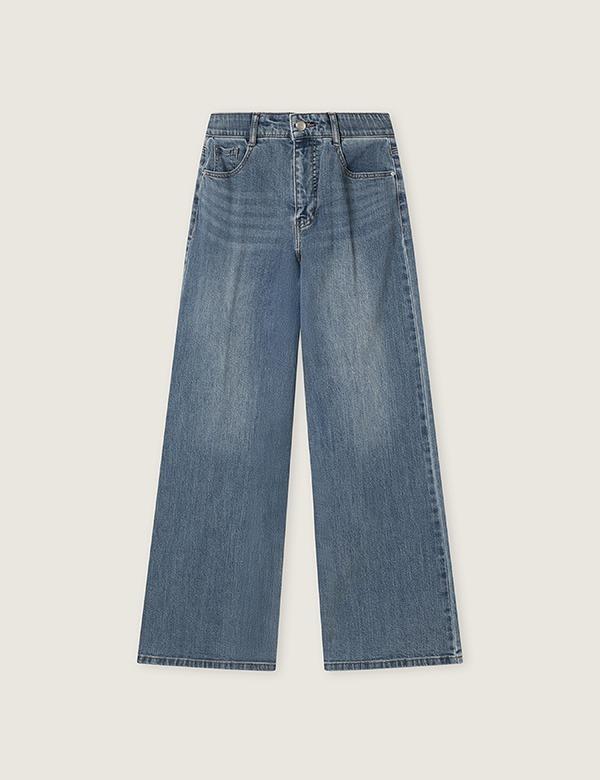 ROEM Flare Fit Denim Pants_Rmtjg12G15