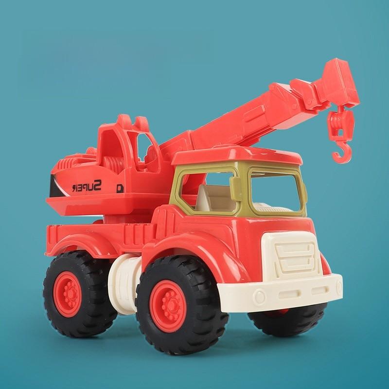 Excavator Truck Dump Mixer Truck Crane Children Construction Toys Vehicle