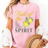 Christian T Shirt Men Women Fruit of The Spirit Graphic Tee Men Women Summer Print Short Sleeve T-shirts Casual Streetwear