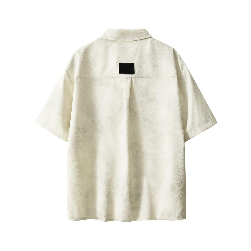 Men's Summer Short Sleeved Shirt, Summer Loose T-shirt, Men's T-shirt, Ice Silk T-shirt