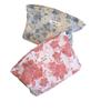 Vintage Floral Women Cosmetic Bag Large Capacity Portable Beauty Makeup Bag Case Organizer Canvas Clutch Pouch Travel Wash Bag