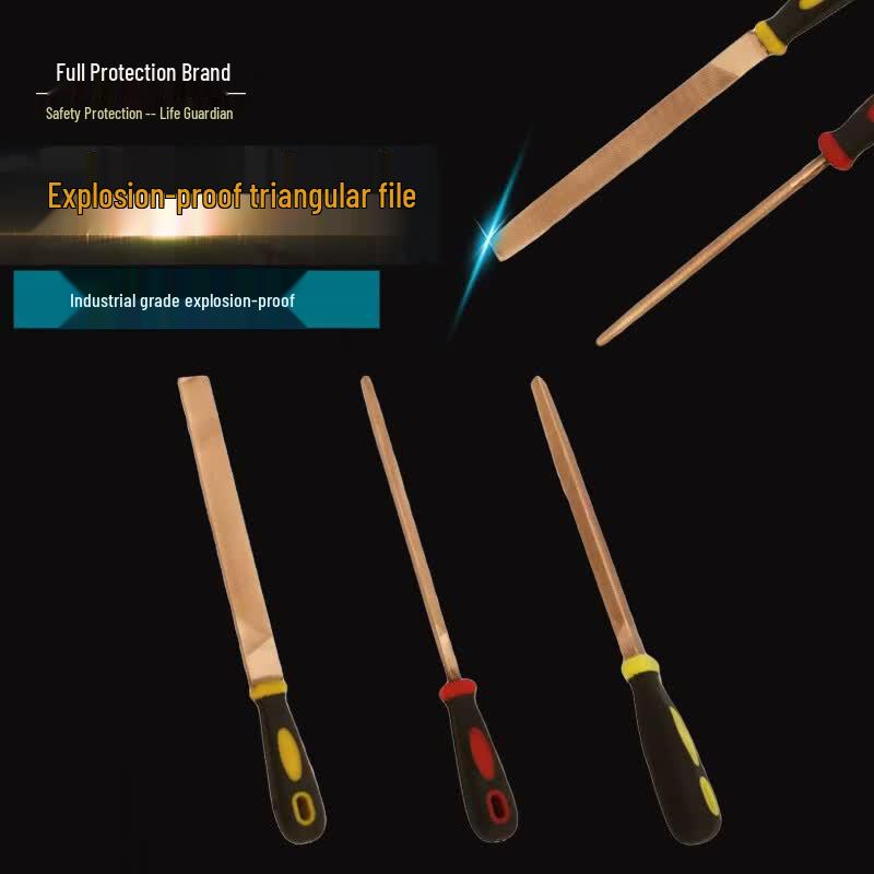 

Explosion-Proof Beryllium Bronze Non-Sparking Files