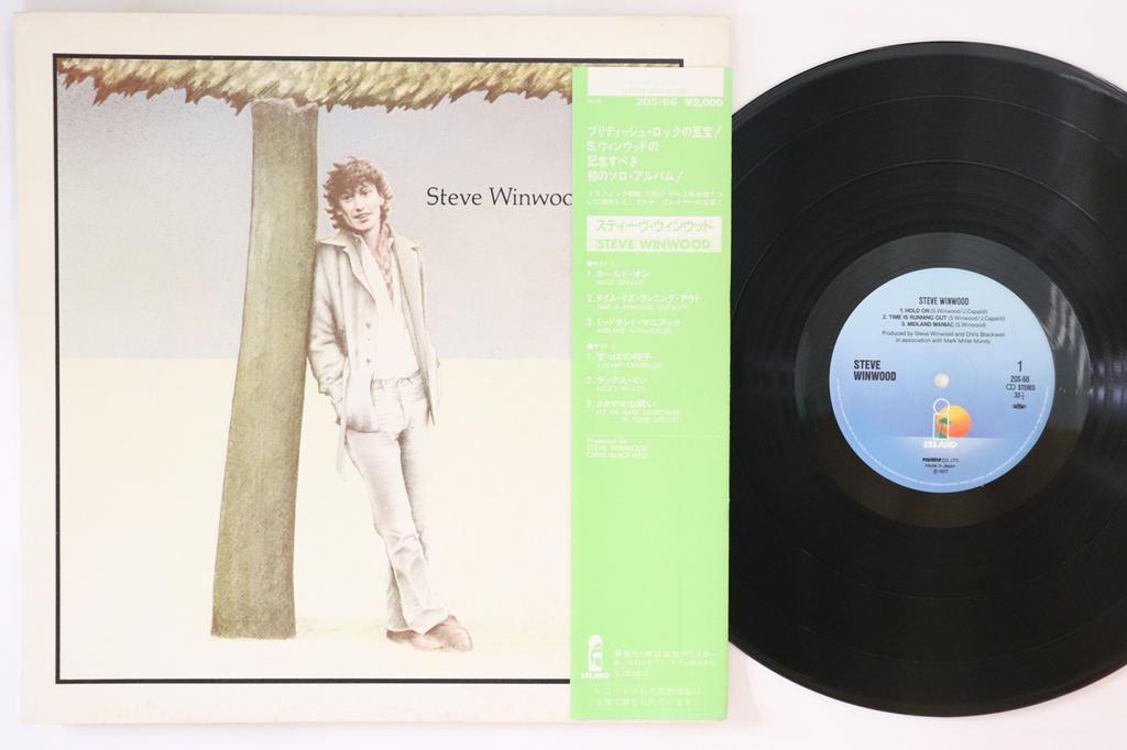LP Record STEVE WINWOOD - Steve Winwood 20S66 ISLAND 1982 Japan Obi Rock Used