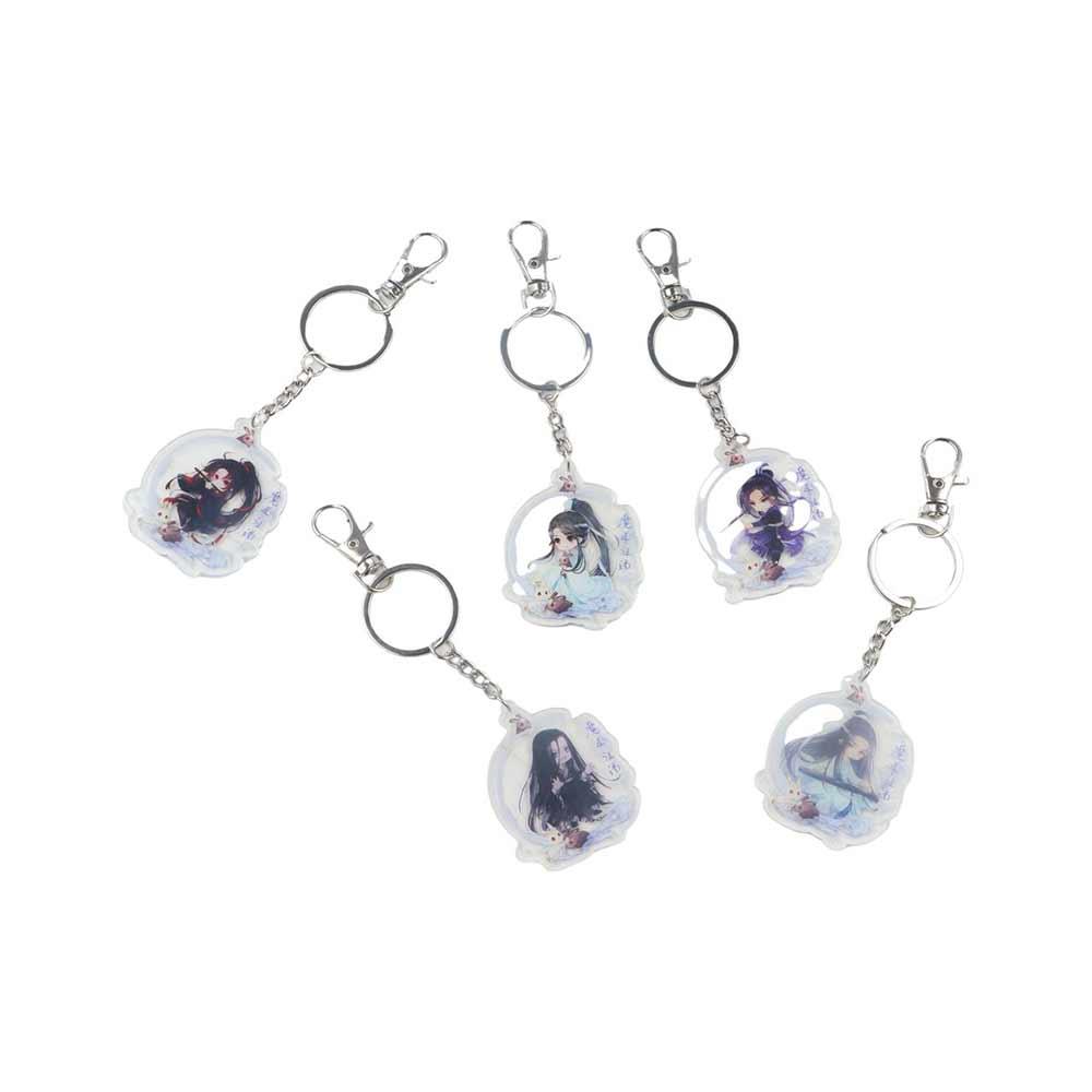 Car Interior Accessories Wei Wuxian Acrylic Key Rings Key Ring Holder Mo Dao Zu Shi Keychain
