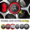 4pcs 133mm Car Wheel Center Hub Caps Emblem Badge for Fiat Abarth 500 500X Marea Multipla Punto Scorpion Ducato Goods Styling V9