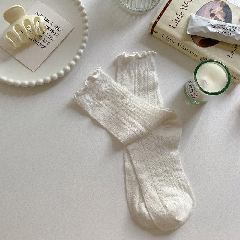 

Сексуальные кружевные летние сетчатые носки для девушек, милые носки-гольфы в школьном стиле, носки до икры 1 pair