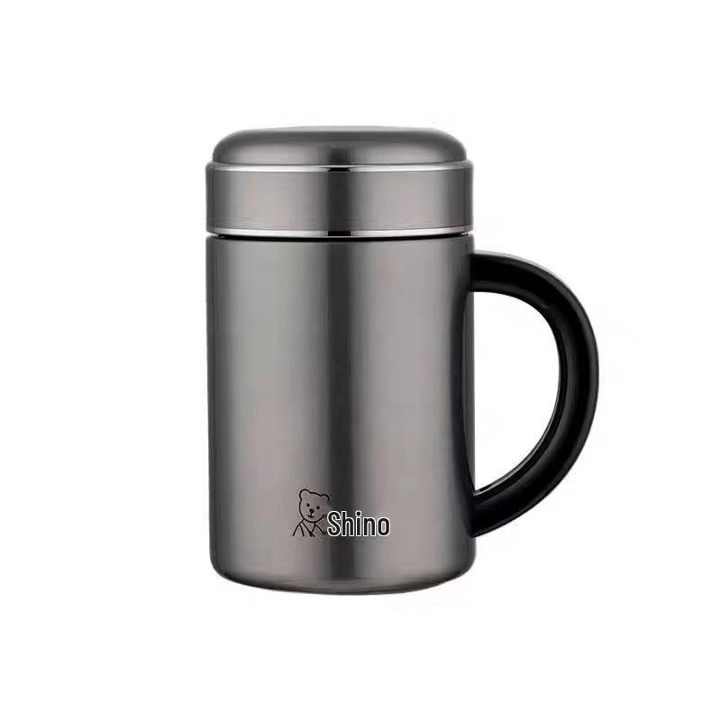 Xinuo Insulated Stainless Steel Mug with Tea Filter - Portable Gift Cup for Men and Women