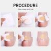 10-50PCS Gel Shoes Stickers Soft Hydrocolloid Pads Relief Pain Blisters Bunions Corns Calluses Friction Pressure Heel Pain Patch