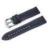 For Longine Seiko Water Ghost Hamilton Series Nylon FKM Rubber Bottom Watch Strap 18-20-22-24mm Strap Soft Waterproof Wrist Band