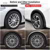 35/45mm Car Wheel Eyebrow Protector Strip Fender Flare Lip Anti-collision Strip Wheel-arch Trim Arch Extenders Decorative